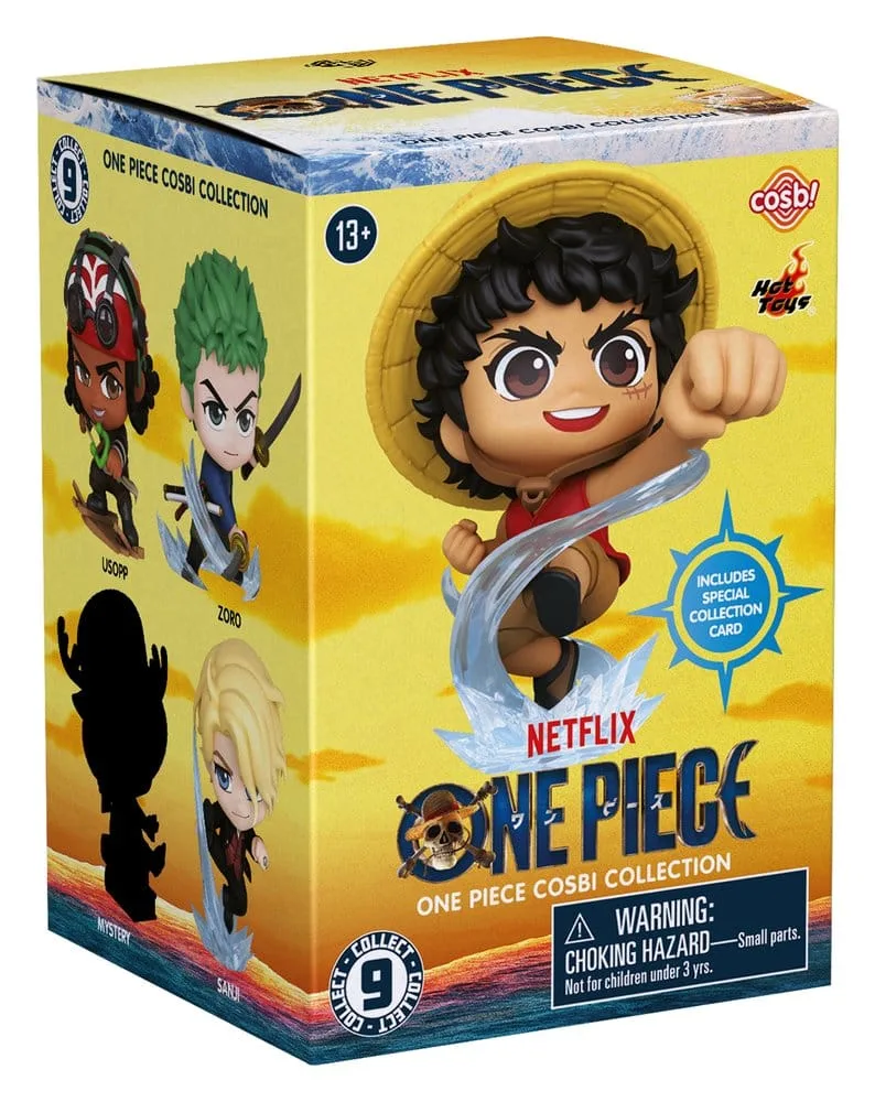 One Piece Cosbi Mini Figures – Blind Box Display of 8 8 cm 3