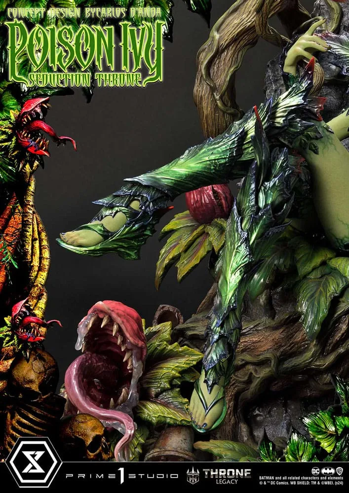 DC Comics Statue – Poison Ivy Seduction Throne Deluxe Bonus 55 cm 4