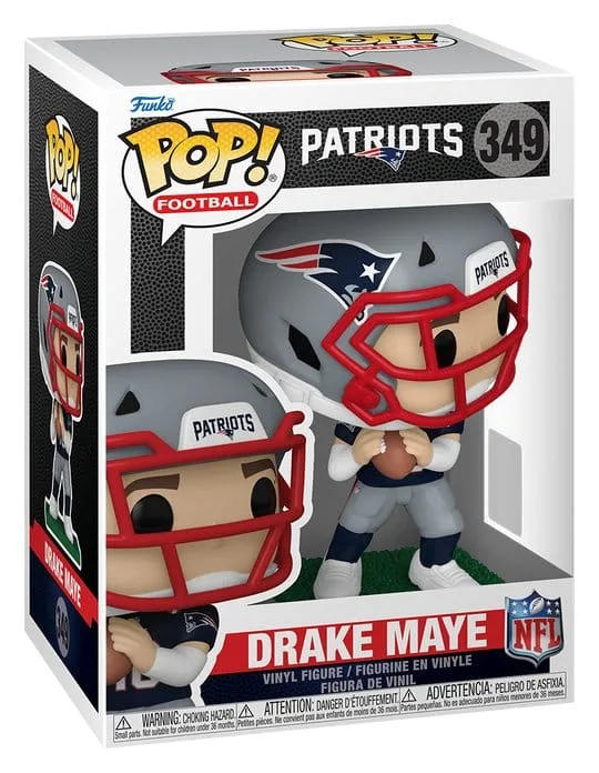 NFL Vinyl Figure – Funko Pop Drake Maye 9 cm 2