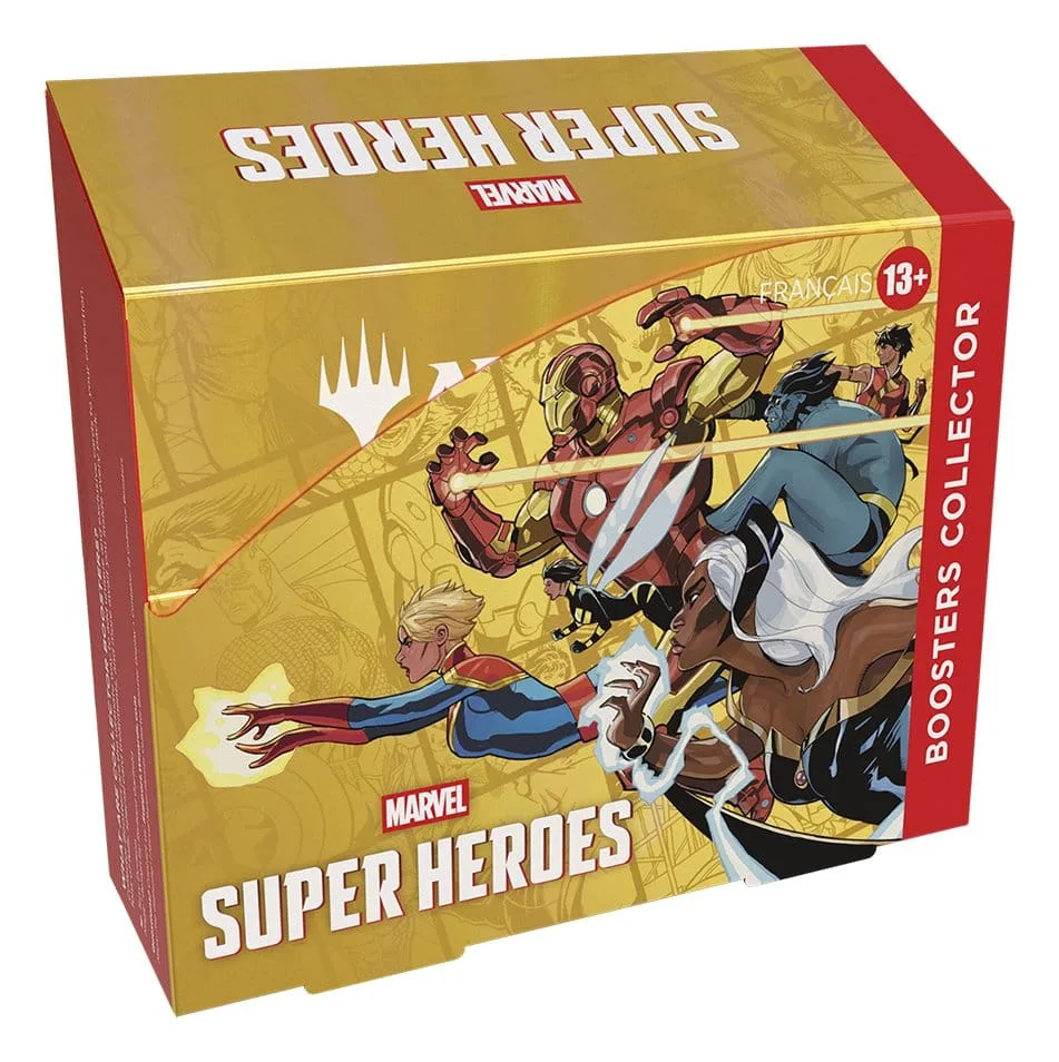 MTG Marvel Super Heroes Collector Booster Display – 12 Packs French 5