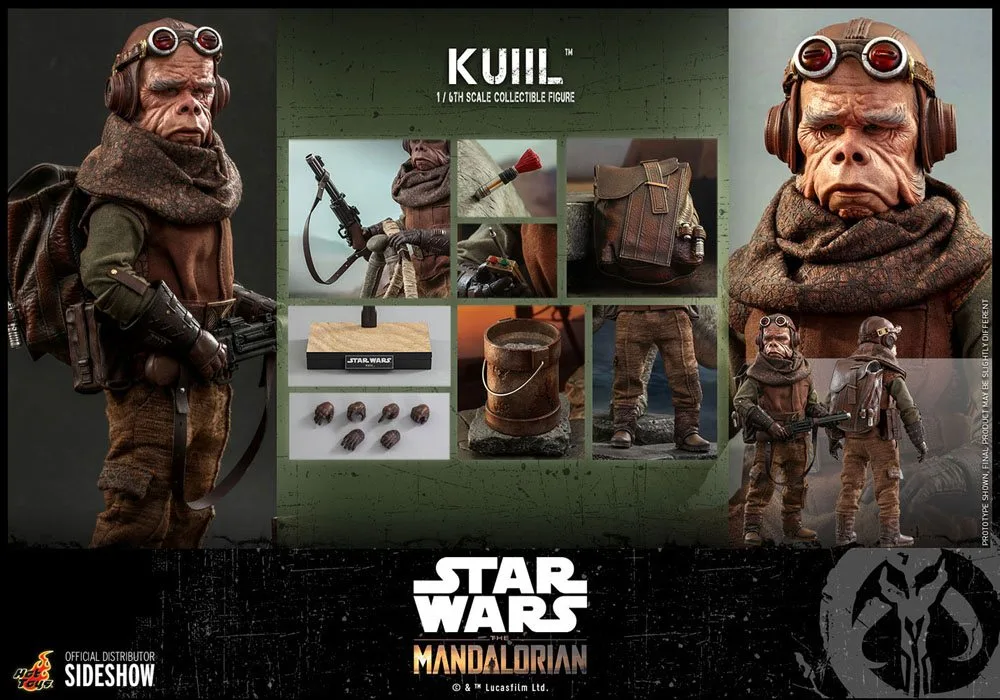 Star Wars The Mandalorian Action Figure – Kuiil 1/6 25 cm 16