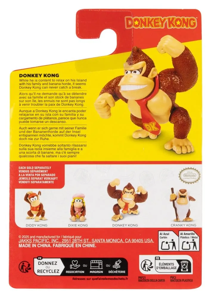 World of Nintendo Mini Figures – Donkey Kong Assortment of 16 6 cm 8