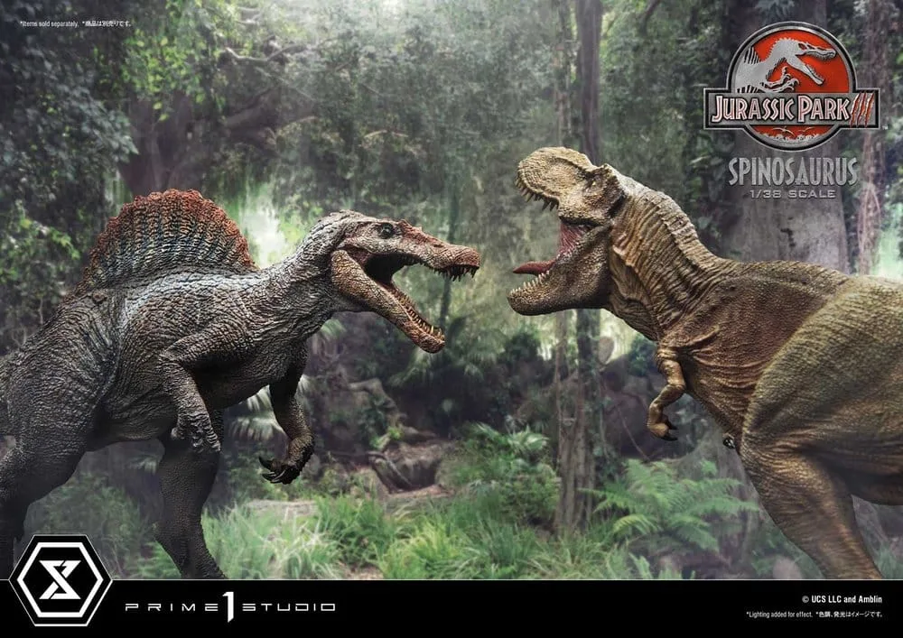 Jurassic Park III Statue – Spinosaurus 1/38 Scale 24 cm 5