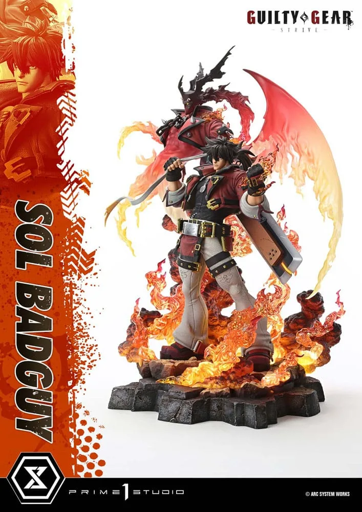 Guilty Gear Strive Statue – Sol Badguy Bonus Version 82 cm 22