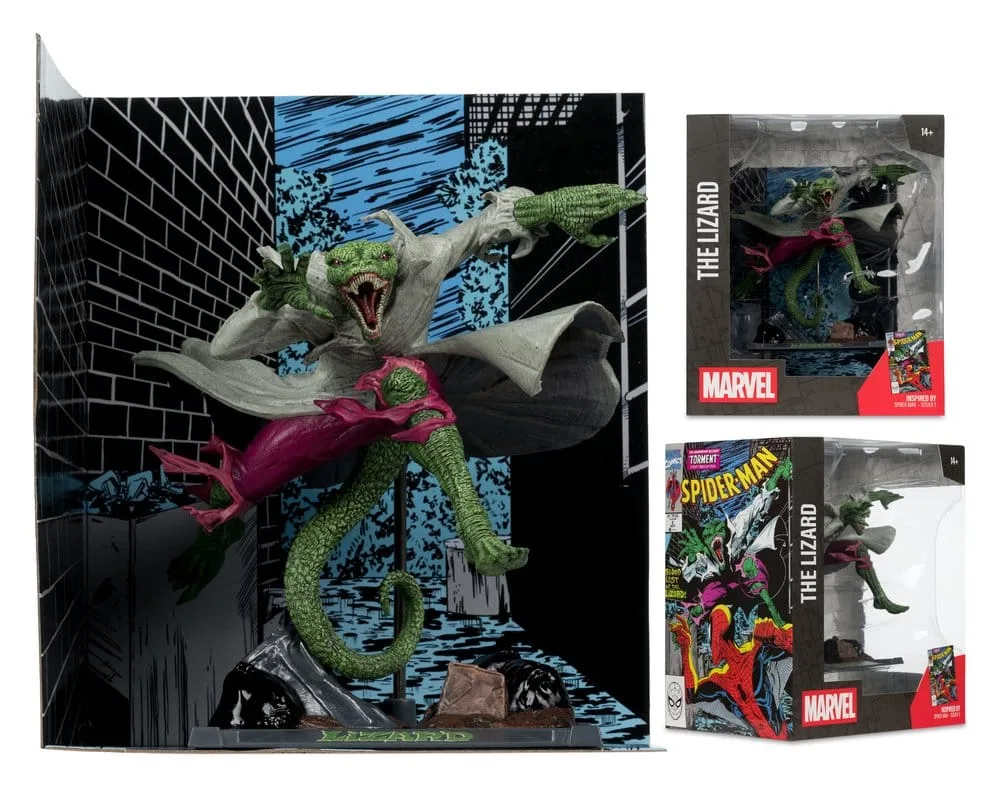 Marvel PVC Statue – The Lizard Spider-Man Issue 2 1/10 15 cm 5