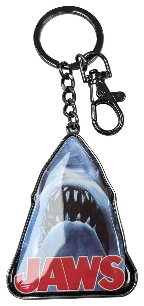 Jaws Metal Keychain – Shark Logo 15 cm