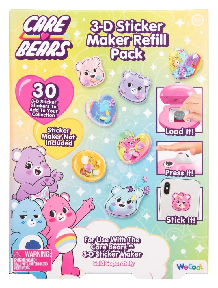 Care Bears Sticker Maker Refills – 3D 1