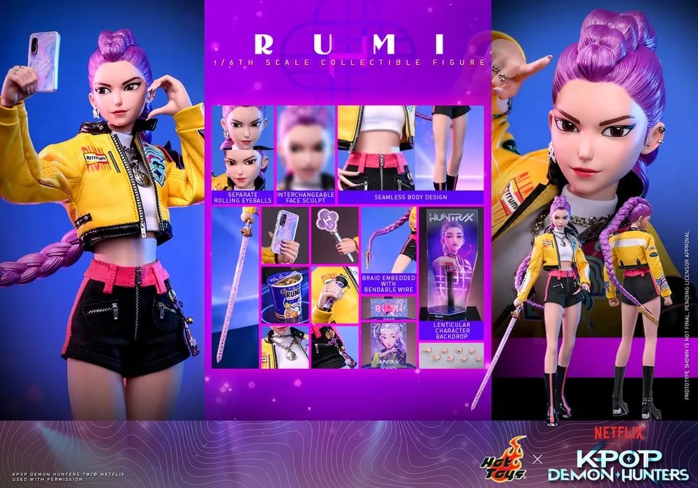KPop Demon Hunters Actionfigur – Rumi 1:6 28 cm 22