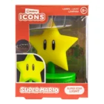 Super Mario Icon Light – Super Star V2 10 cm 2