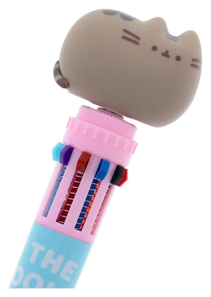 Pusheen Multicolour Pen – Spinny By the Pool Blue 4