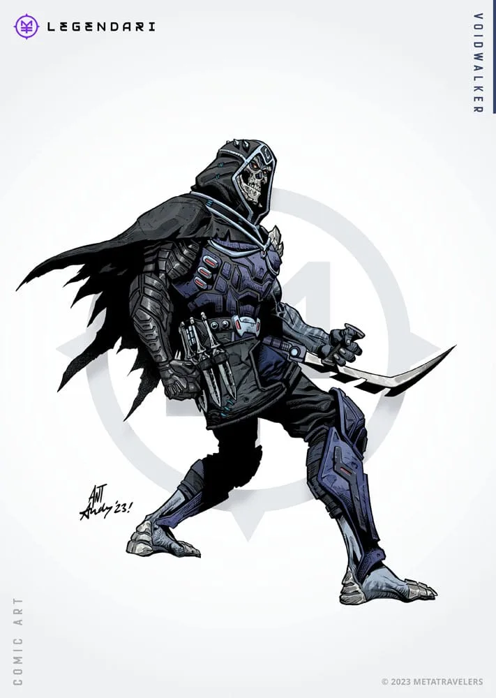 Legendari Action Figure – Voidwalker 1/10 Scale 18 cm 5