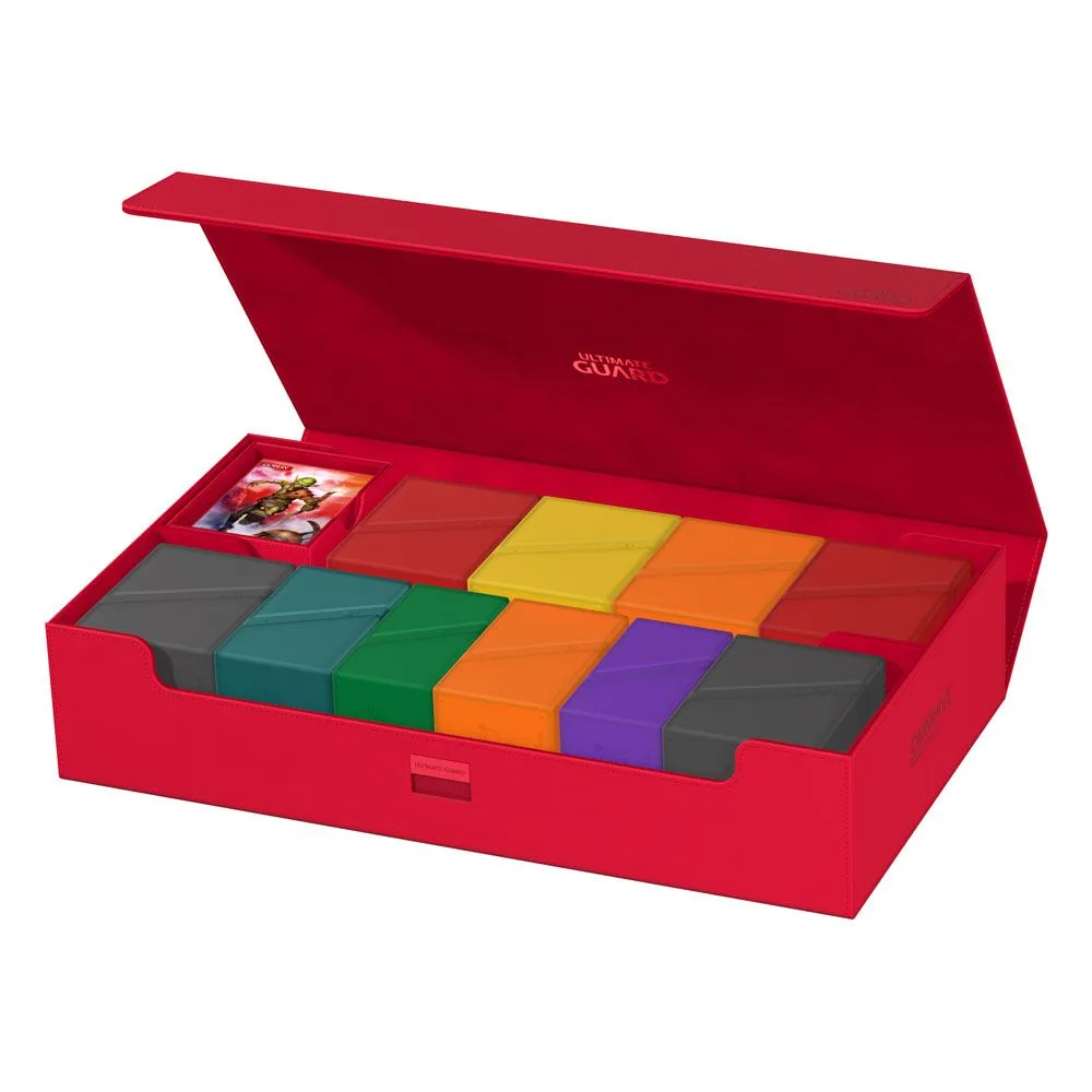 Ultimate Guard Card Storage Box – Omnihive 1000+ Xenoskin Red 3