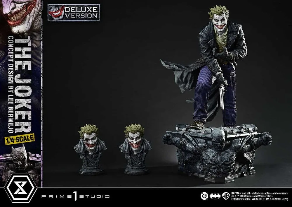 DC Comics Statue – The Joker Lee Bermejo Deluxe 1/4 53 cm 15