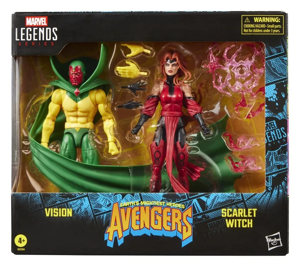 Avengers Action Figure 2-Pack – Vision and Scarlet Witch 15 cm 4