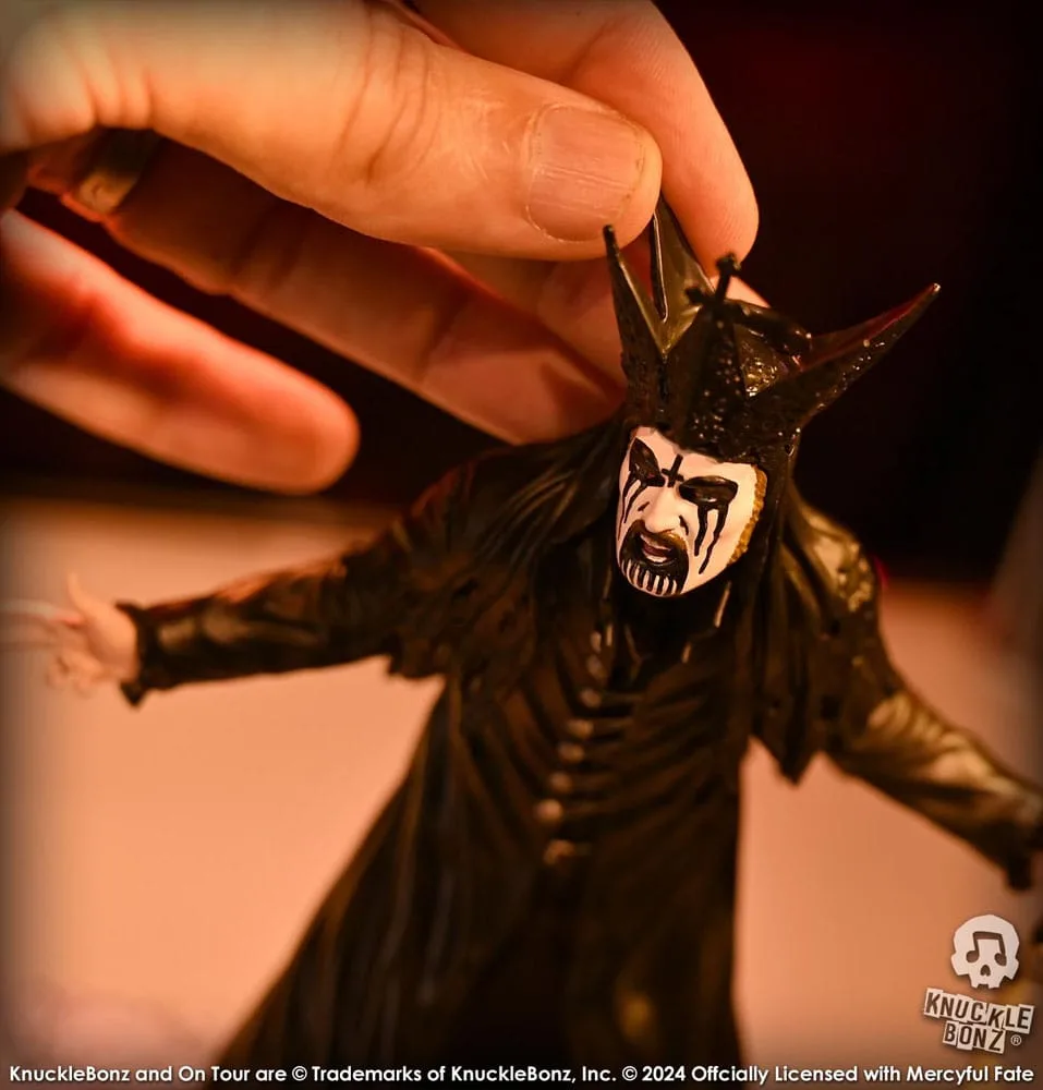 Mercyful Fate Statue – King Diamond III Black Version 22 cm 9