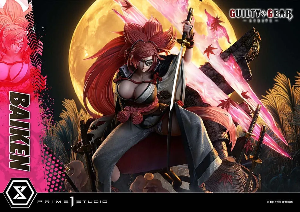 Guilty Gear Strive Statue – Baiken Bonus Version 1/4 Scale 80 cm 9