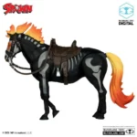 Spawn Actionfigur – Bloodaxe mit Pferd Gold Label 18 cm 7