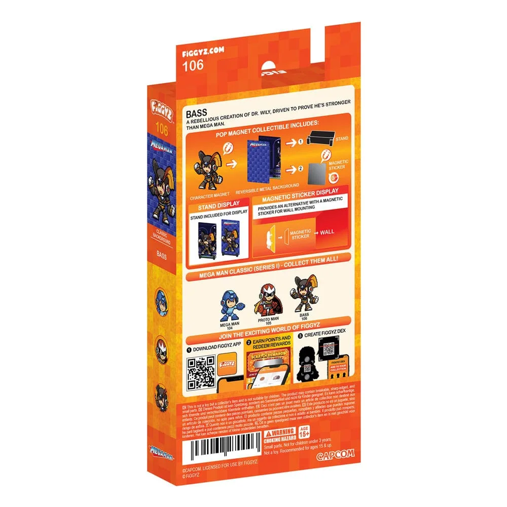 Mega Man Magnetic Collectible – FiGGYZ Bass 11 cm 3