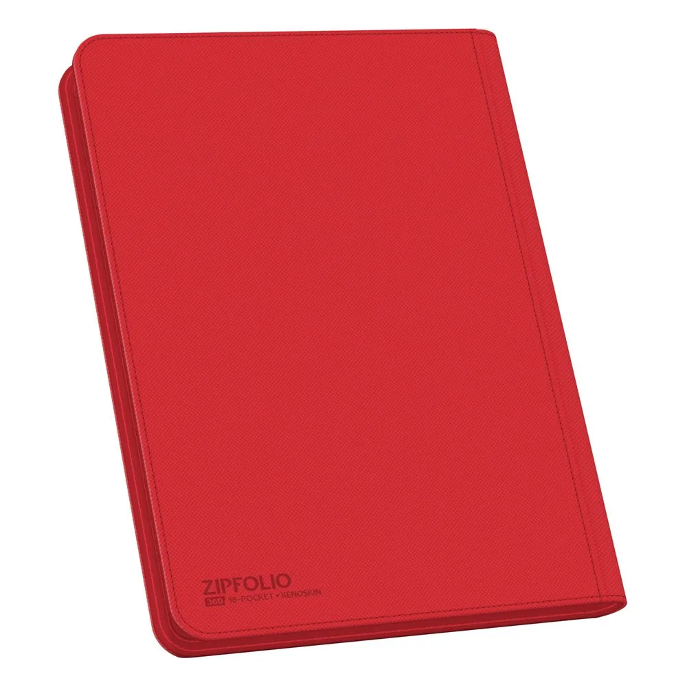 Ultimate Guard Card Binder – Red Zipfolio 360 Xenoskin 4
