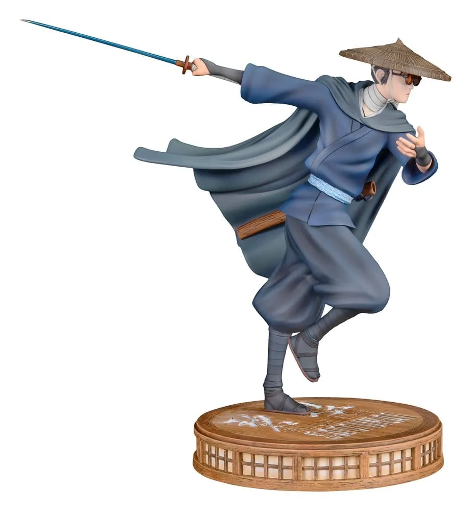 Blue Eye Samurai beeld – Mizu met katana 20 cm 8