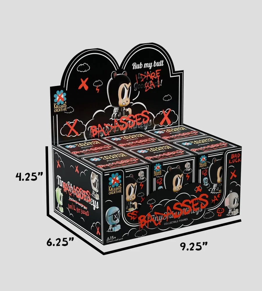 Tiny Shiny Hineys Mini Figures – S2 Badasses 6-Box Display 7 cm 8