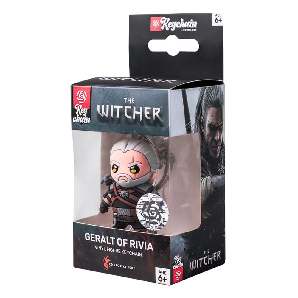 The Witcher III Wild Hunt Vinyl Keychain – Geralt of Rivia 2