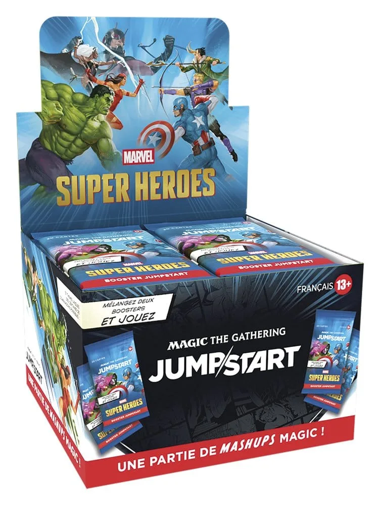 Magic Marvel Super Heroes Boosters – Jumpstart French Display of 24 5