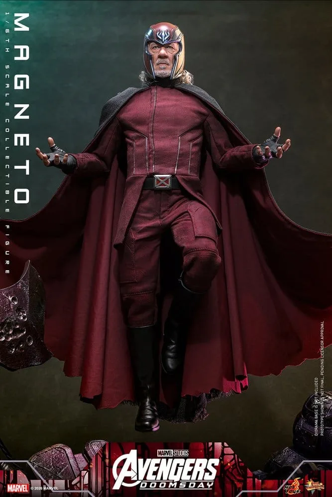 Avengers Doomsday Action Figure – Magneto 1/6 30 cm 16