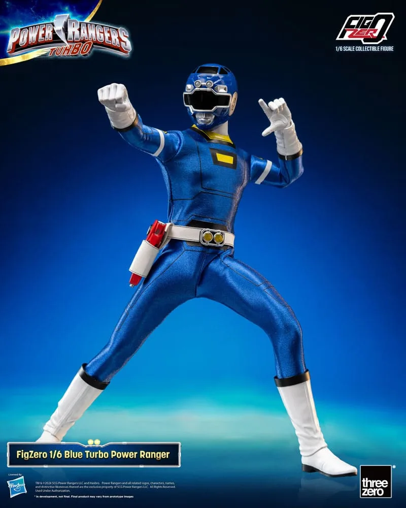 Power Rangers Turbo Action Figure – FigZero Blue 1/6 Scale 30.7 cm 7