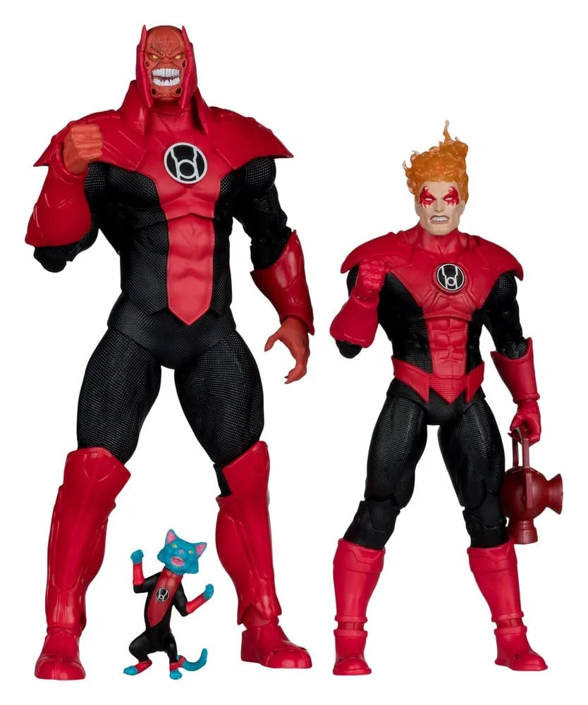 DC Action Figures – Atrocitus and Red Lantern Corps 2-Pack 18 cm