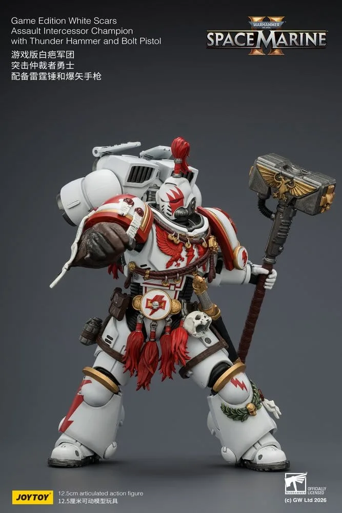 Warhammer Action Figure – White Scars Champion 12.5 cm 6