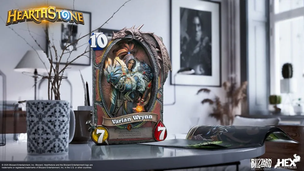 Hearthstone 3D Art Frame Statue – Varian Wrynn 31 cm 15