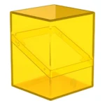 Ultimate Guard Deck Box – Boulder 100+ Clear Amber 1