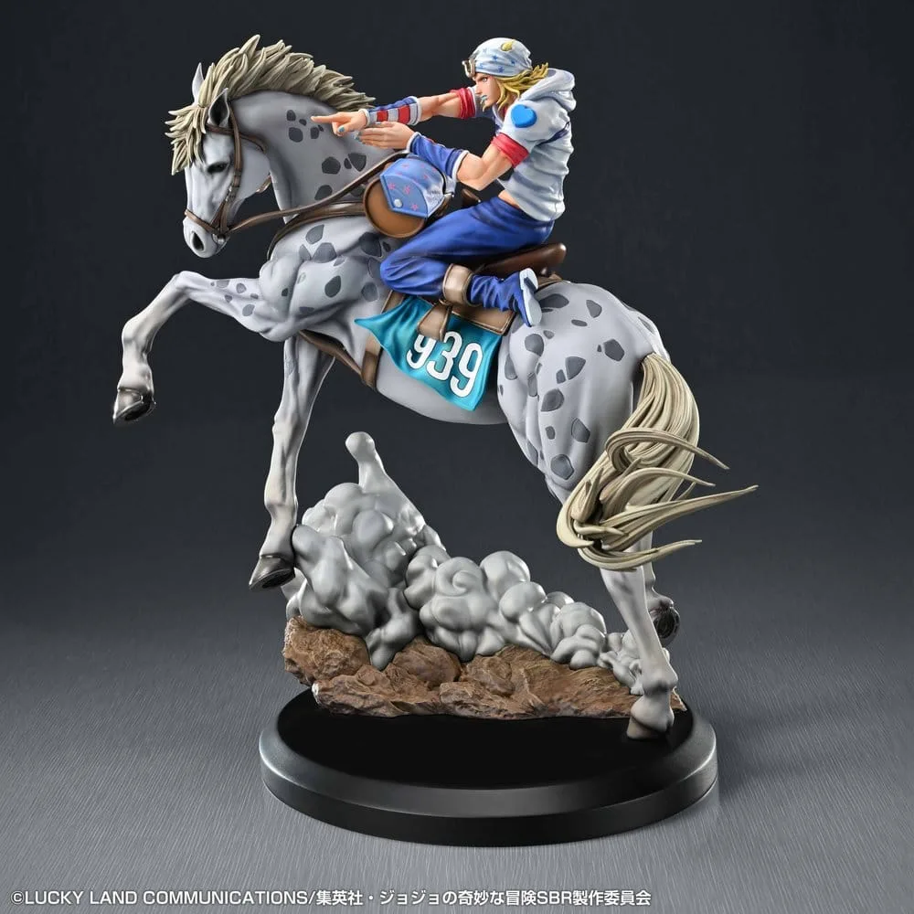 JoJo’s Steel Ball Run Statue – Johnny Joestar and Slow Dancer 30 cm 5