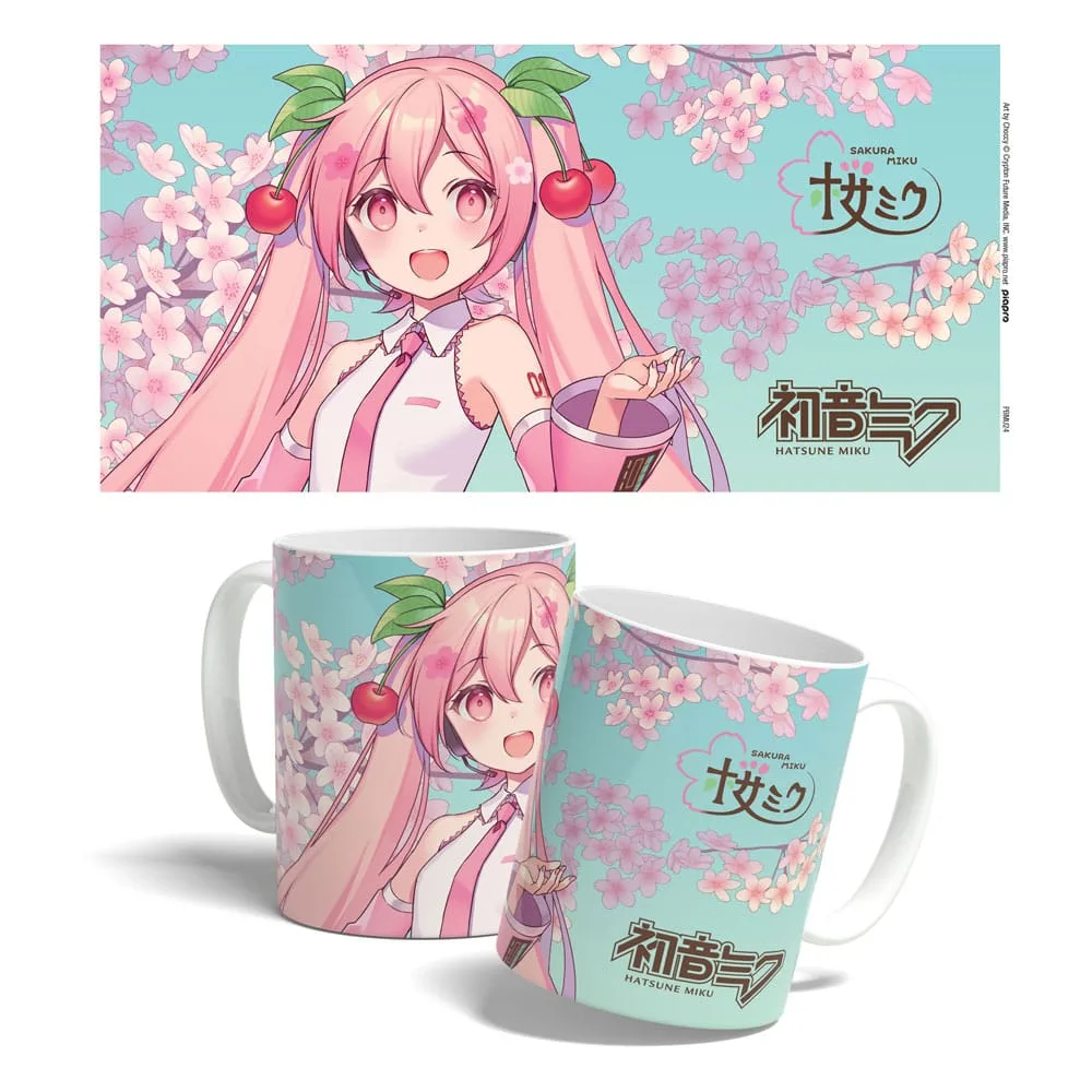Hatsune Miku Mug – Sakura Cherry Blossom 325 ml