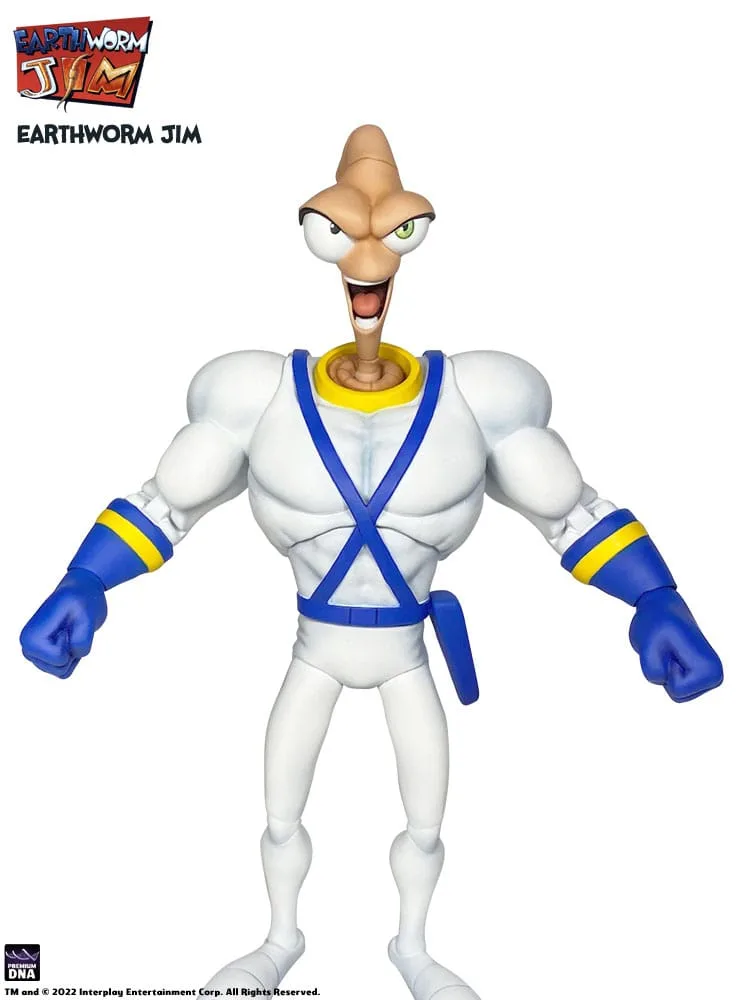 Earthworm Jim Accessory Pack – Wave 1 Worm Body and Heads 12