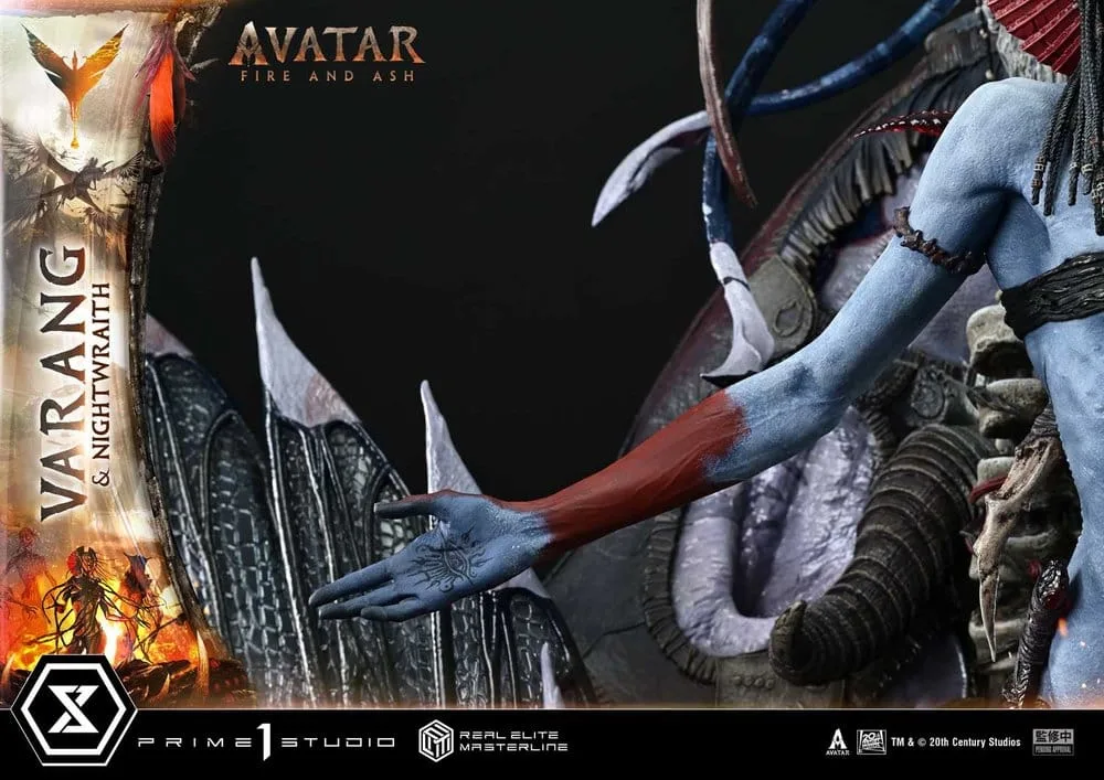 Avatar: Fire and Ash beeld – Varang & Nightwraith 96 cm 19