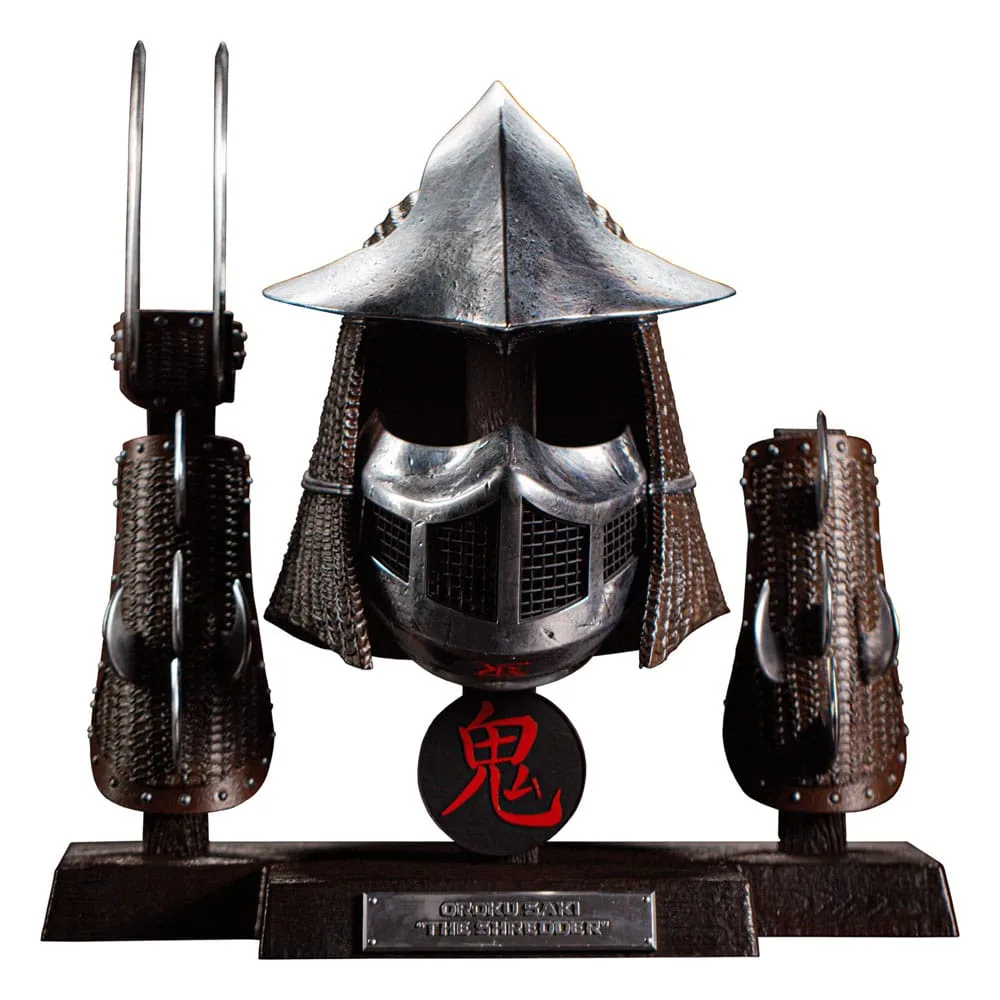TMNT Life-Size Armor Set – Shredder Electroplated Edition 53 cm