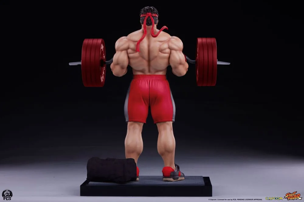 Street Fighter Statue – Ryu Powerlifting 1/4 Scale 53 cm 8