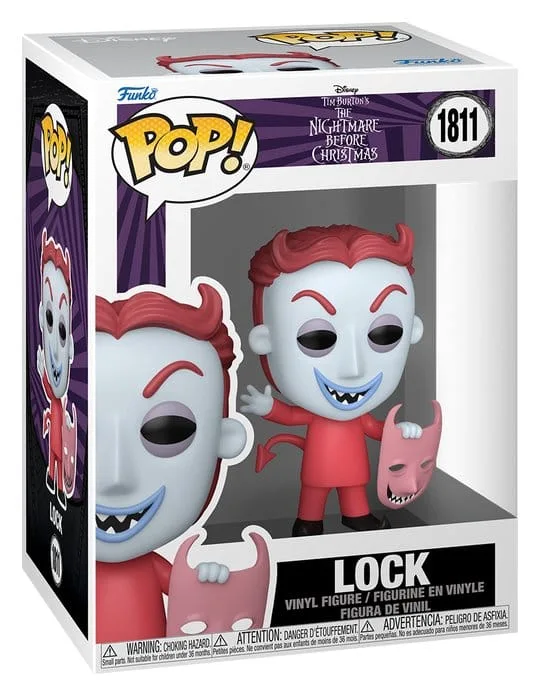 The Nightmare Before Christmas Pop Vinyl Figure – Lock 9 cm 2
