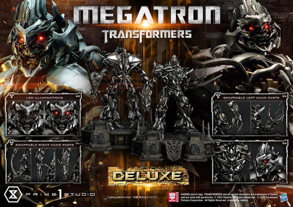 Transformers Statue – Megatron Deluxe Bonus Version 84 cm 19