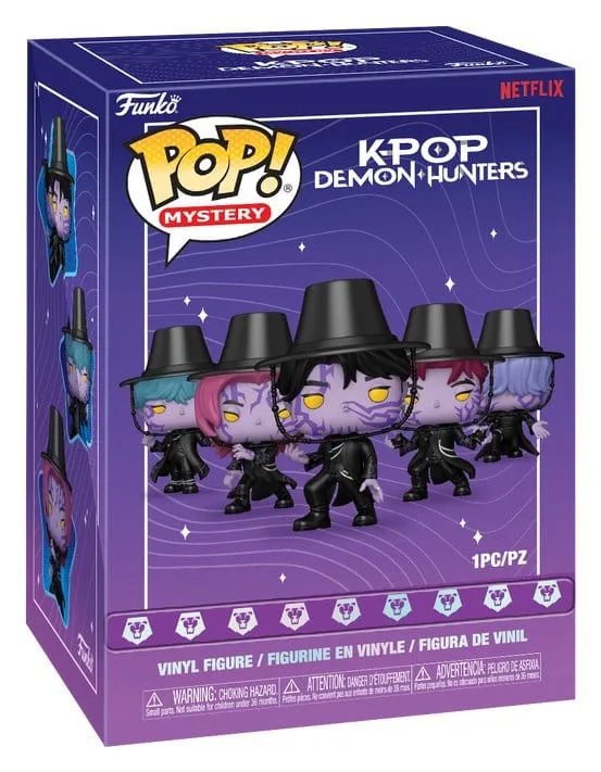 KPop Demon Hunters POP! Figures – Mystery Blind Box Assortment of 6