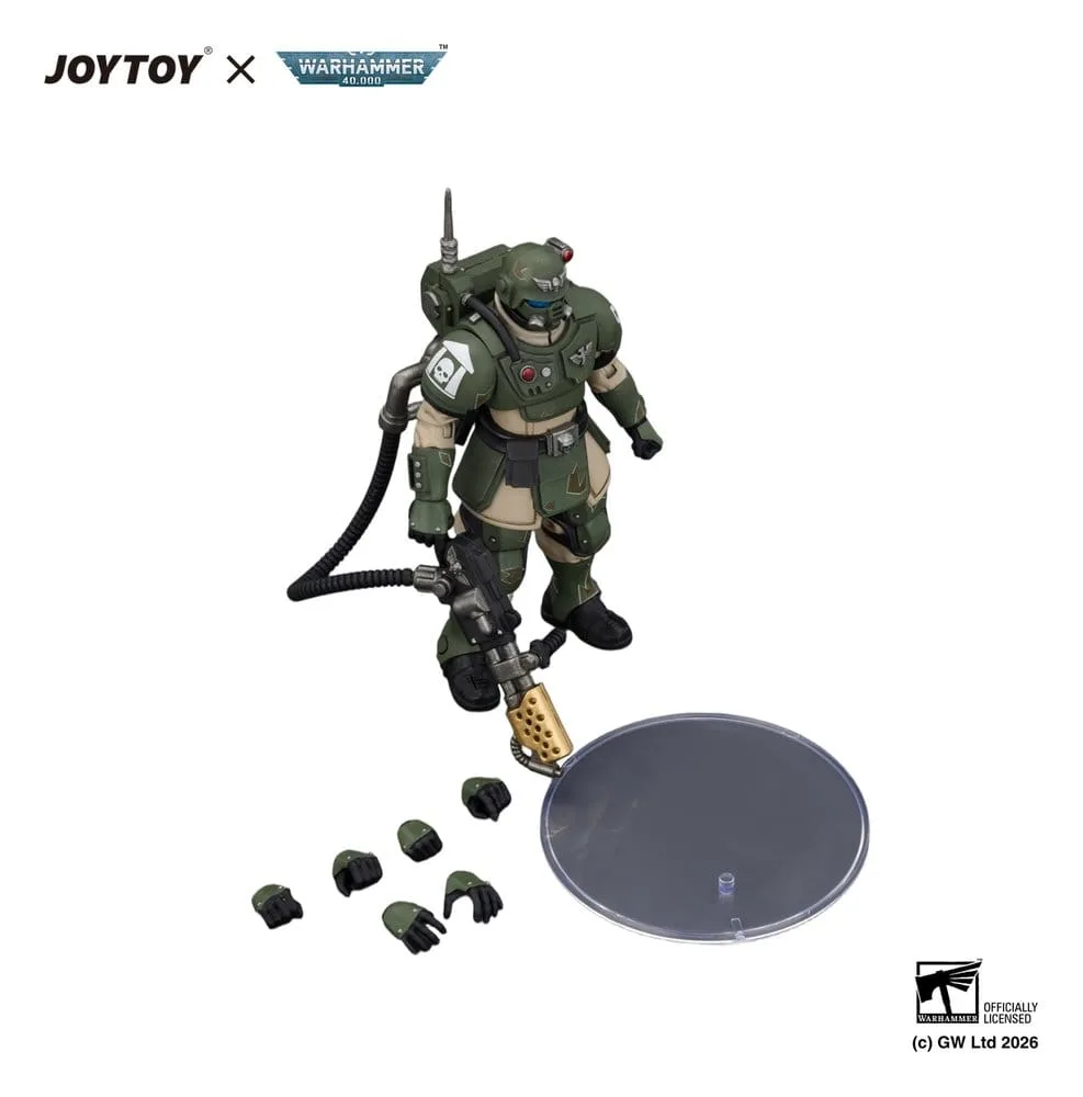 Warhammer Action Figure – Astra Militarum Kasrkin 2 with Flamer 5