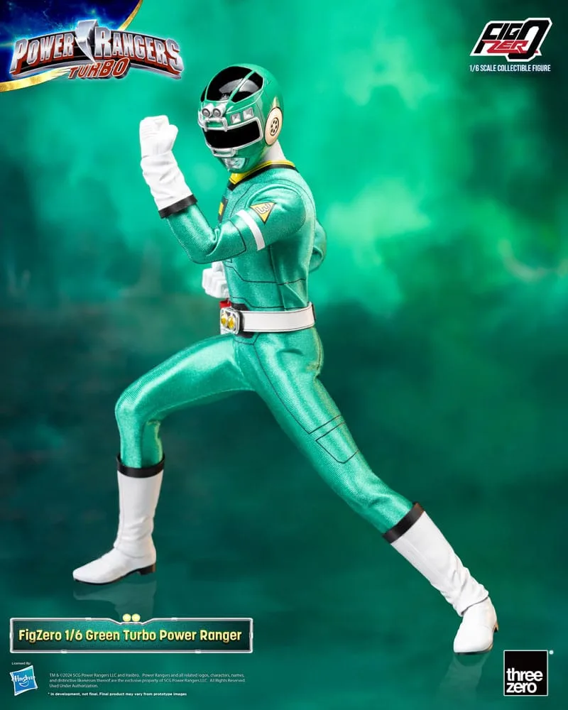 Power Rangers Turbo Actionfigur – Green Ranger FigZero 30,7 cm 6