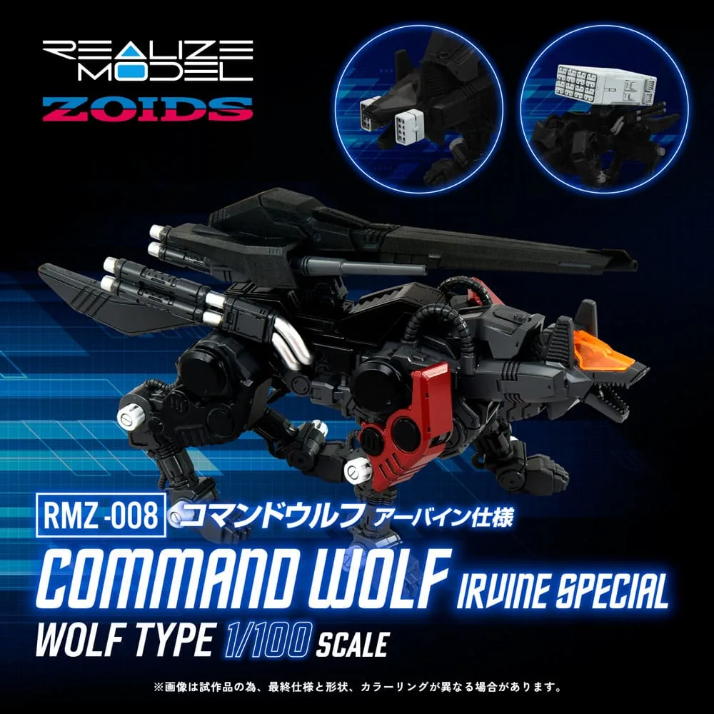 Zoids Modelbouwset – Command Wolf Irvine Special 1/100 16 cm 2