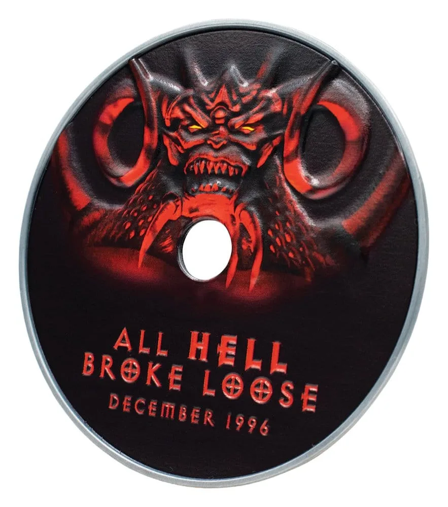 Diablo CD-ROM Replica – 30th Anniversary Limited Edition 11 cm 4