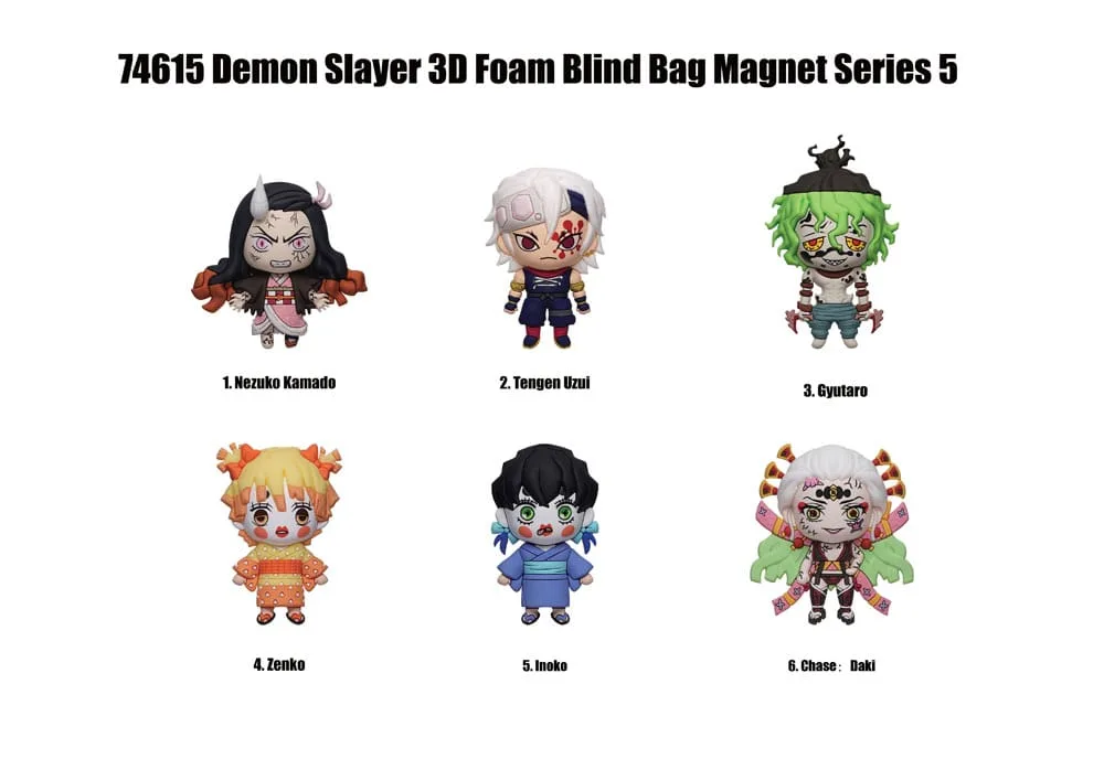 Demon Slayer Magnet Display – Series 5 12 Blind Bags 3