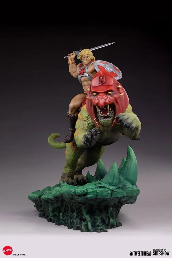 Masters of the Universe Statue – He-Man and Battle Cat 1/4 76 cm 5