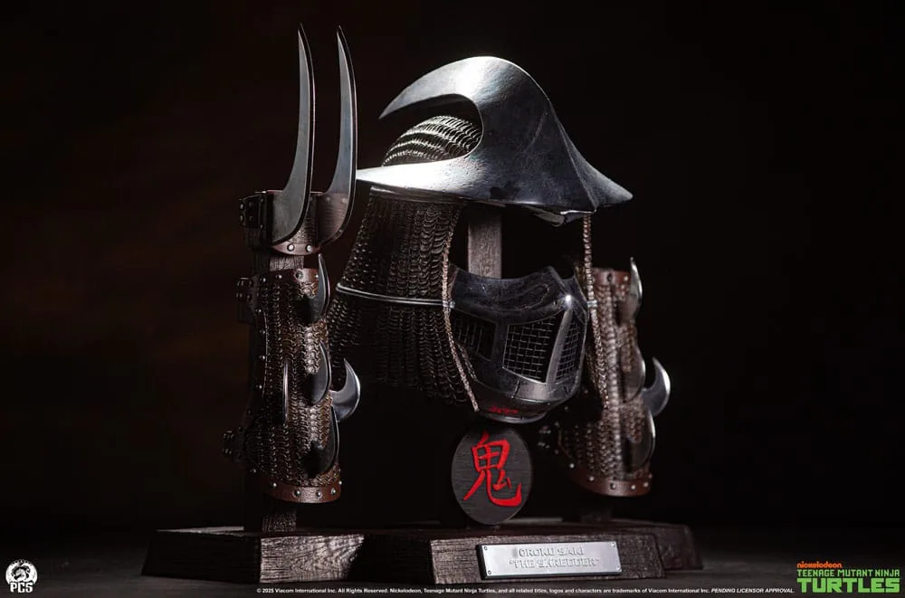 TMNT Life-Size Armor Set – Shredder Electroplated Edition 53 cm 3