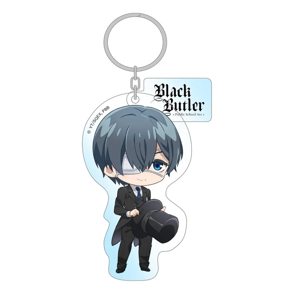 Black Butler Public School Arc Keychain – Ciel 7 cm